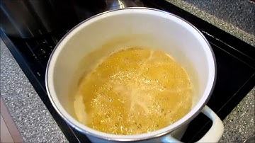 Finishing and Filtering Syrup