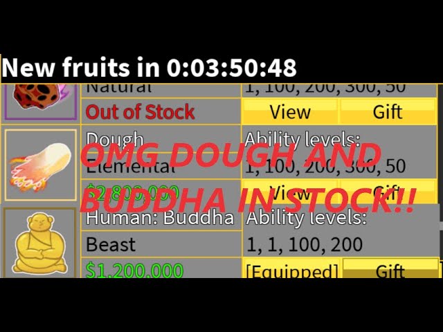 This Is Probably The Best Stock In Blox Fruits!! 