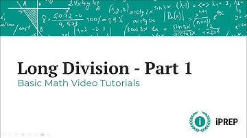Long Division Part 1 - iPREP