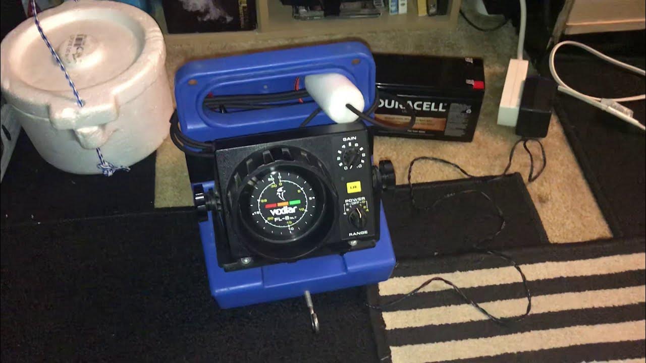 Vexilar fl8 genz pack setup pt1 YouTube