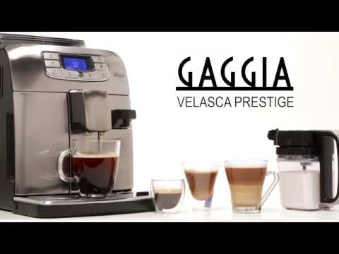 Play Gaggia Velasca Prestige Full Automatic Coffee & Espresso Machine by Whole Latte Love
