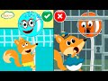 The Fox Family and friends talking sweets with patrol mission - cartoon for kids new episodes #890