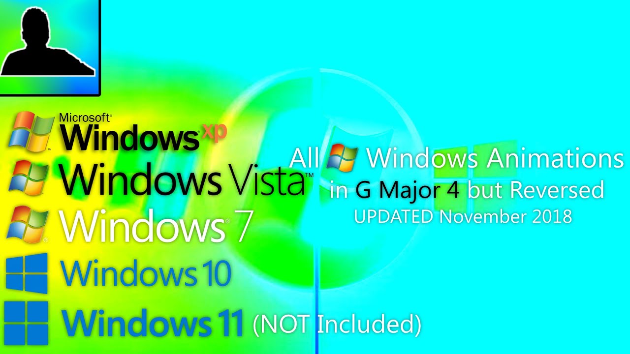 All Windows Animations (UPDATED November 2018) in G Major 4 but ...