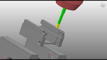 Wireframe swarf finishing PowerMill 2020