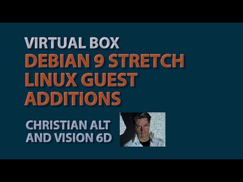 VBoxGuestAdditions.iso ● Virtual Box Guest Debian 9 Stretch ●  Errors Solved