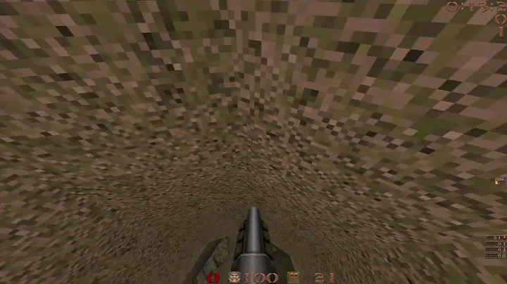 Quake - 4-player Easy Run of rd1m1 by Brainfluid, praskOo, EddWardG & Sphere in 0:16