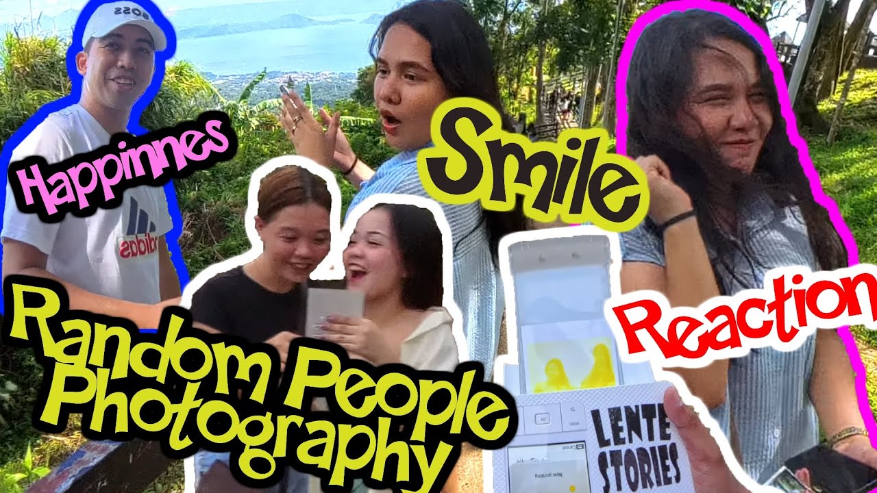 Random people photograph and surprise them with their photos (part 3) 😍 ...