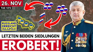 Selenyj Haj & Wysoke have fallen, Russia's 5th Army has reached Hulajpole & occupied 20+ km²!!