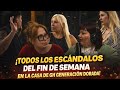 ¡TODOS LOS ESCÁNDALOS DEL FIN DE SEMANA EN LA CASA DE GH GENERACIÓN DORADA! 💥📺🔥