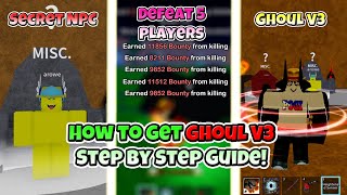 How To Get Ghoul Race V3 Blox Fruits [Easy Guide 2024]
