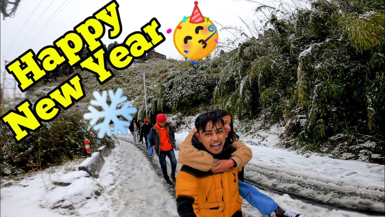 Snow Fall In Darjeeling This New Year 2022 | Happy New Year |