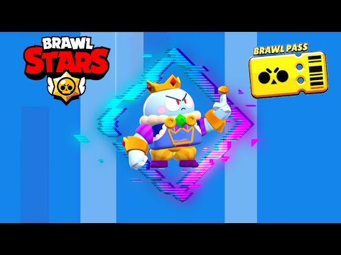 Brawl Pass Fulledi! KING LOU Aldim! - #brawlstars