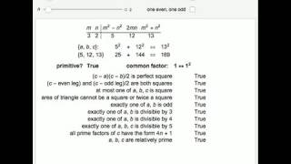 Euclid's Formula and Properties of Pythagorean Triples