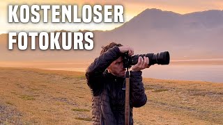 Kostenloser Fotokurs Landschaftsfotografie: Fotografieren lernen in Island