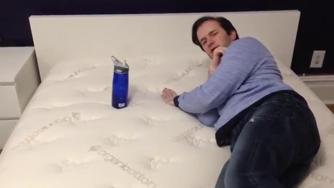 Saatva Mattress Motion Transfer Test YouTube