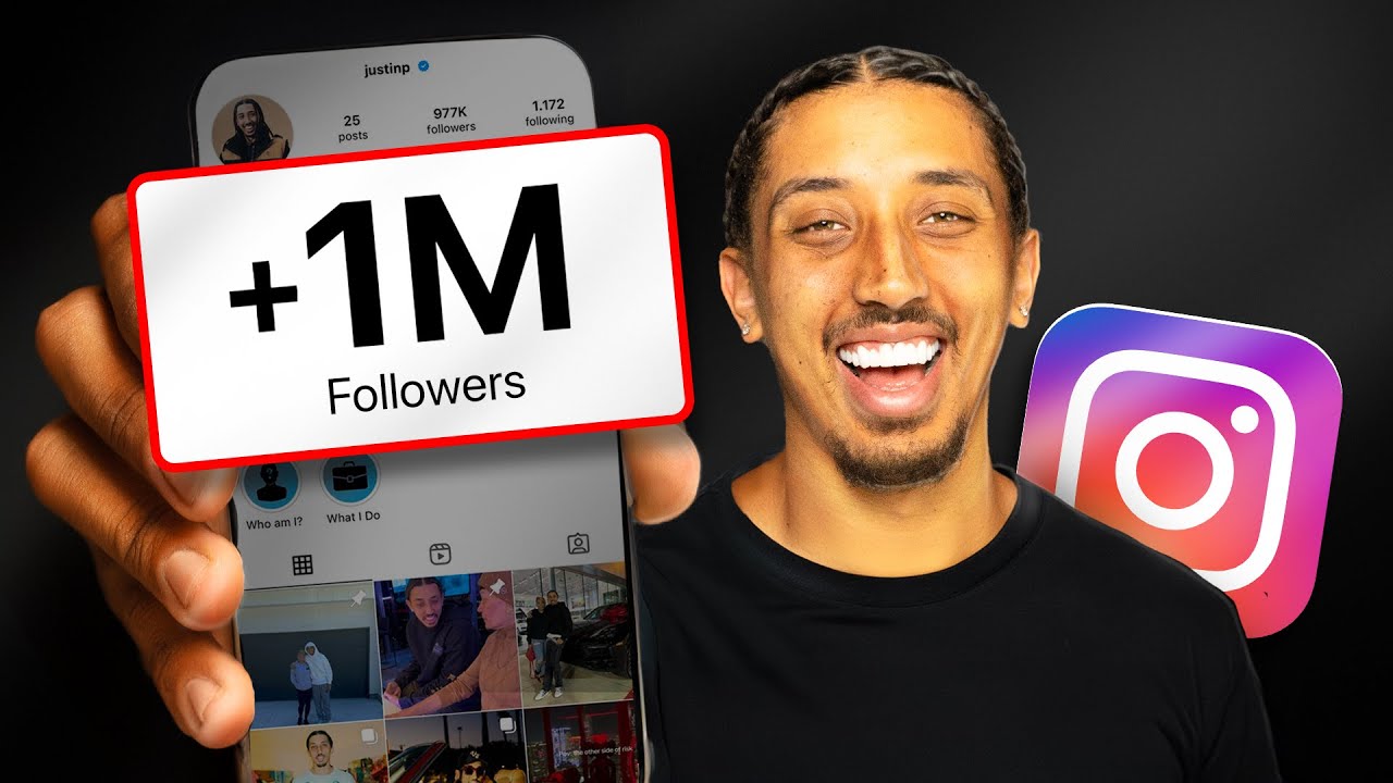How I Gained 1,000,000 Instagram Followers In 12 Months - YouTube