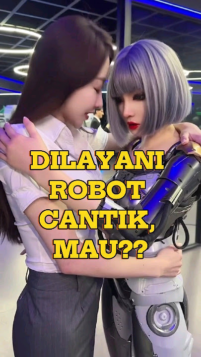 DILAYANI OLEH ROBOT AI HUMANOID ASAL CHINA || JANGAN SAMPAI KALAH DENGAN AI!!
