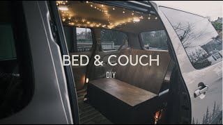 DIY Bed Frame in a Minivan!