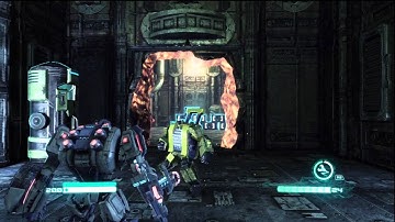 Transformers: Fall of Cybertron Easter Egg - The Tap Dancing Lever Robot