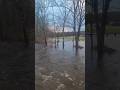 Floods forming into Rapids in Connecticut after Storm