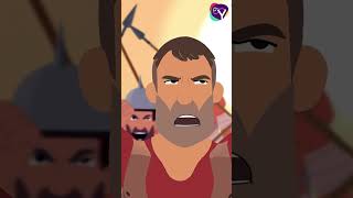 Joshua and the Battle of Jericho - Animated, with Lyrics #shorts