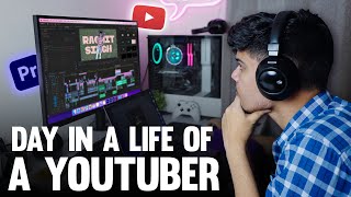 A DAY IN A LIFE OF A YOUTUBER | RACHIT SINGH