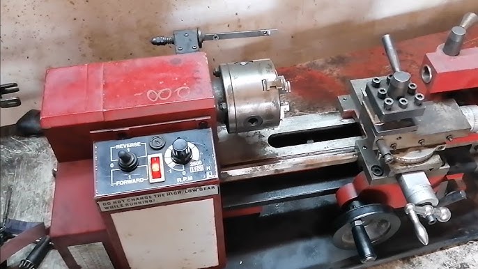 Mini Torno para metales de 7x12 pulgadas. (1/2) / Mini Metal Lathe 7x12  Inch. (1/2) 