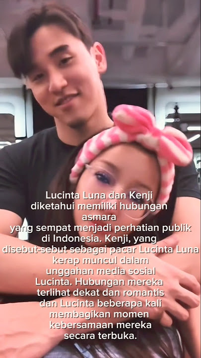siapakah sosok pria yang selalu bersama kucinta luna#shorts
