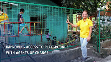 Improving Access to Playgrounds With Agents of Change