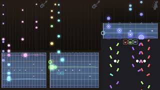 Ventures Bumble Bee Rock — Multi-Instrument Visualization