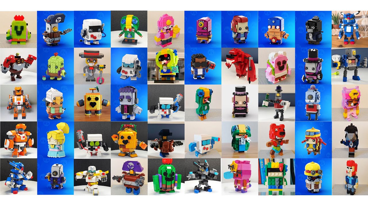 Lego Brawl Stars Compilations Top Beautiful Youtube