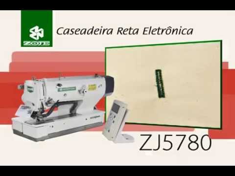 Caseadeira Eletrônica Zoje para caseados retos em camisas sociais e polo.