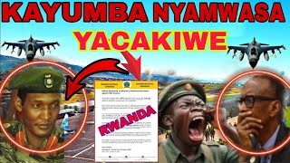 N'ISHYANO GUFATA KAYUMBA NYAMWASA BITITIJE ISI YOSE IRIKANZE LE 28/10/2025 BIHINDUYE ISURA