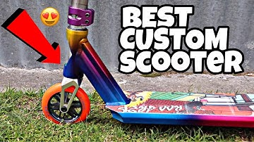 INSANE CUSTOM SCOOTER BUILD 2019!!
