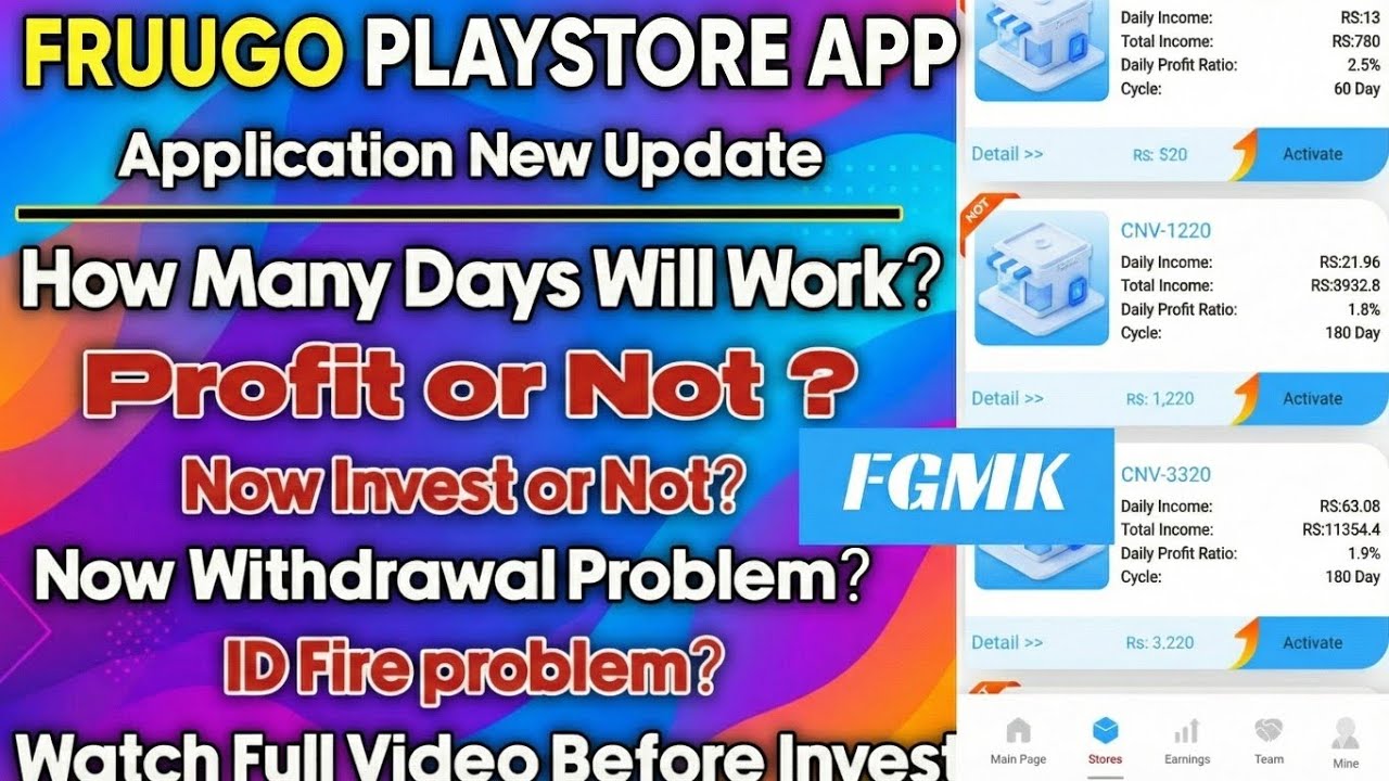 FRUUGO PLAYSTORE EARNING APP ||REAL OR FAKE REVIEW||DAILY WITHDRAWAL|| VERIFIED||FULL DETAILS VIDEO 
