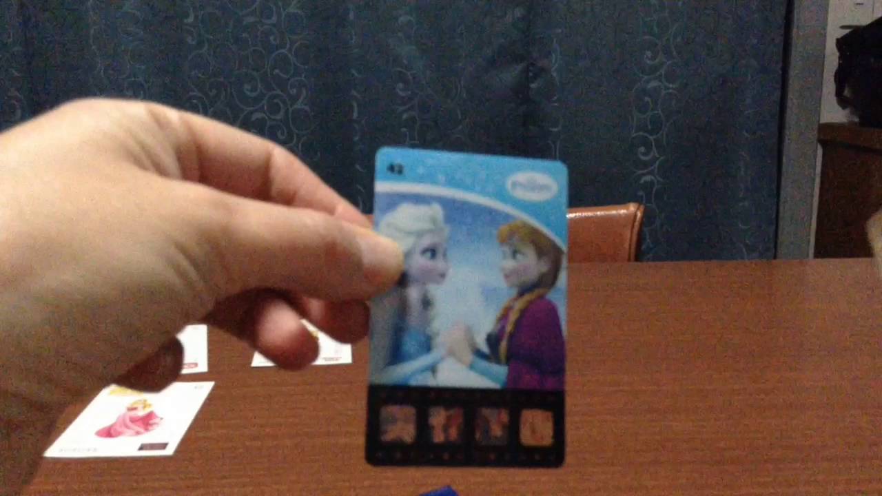 CANDEEZ toys Disney Movie Stars projector cards 2 Countdown