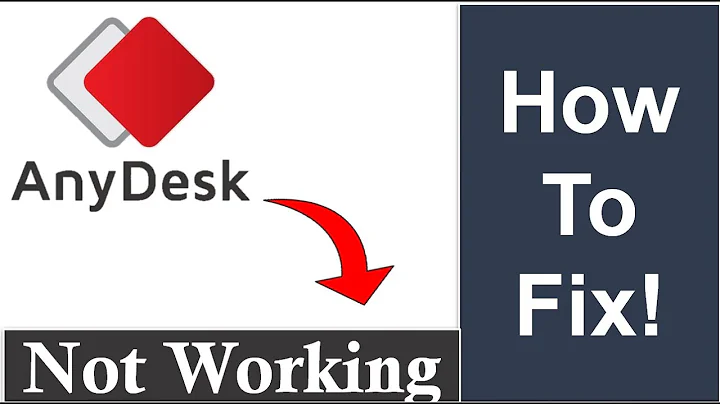 How To Fix AnyDesk Not Working