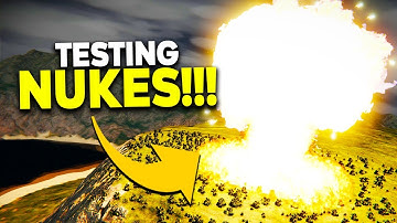 NUCLEAR EXPLOSIVES! - Space Engineers Mod Review