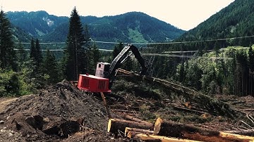 4000 Log Loaders with a Madill BNT grapple in Action