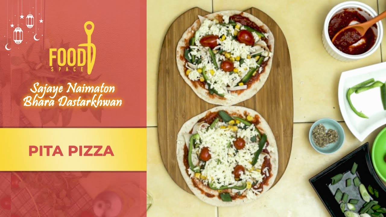 Pita Pizza Recipe by Food Space | Ramzan Special Recipes