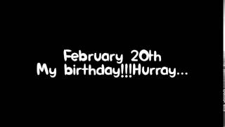 Birthday!!!