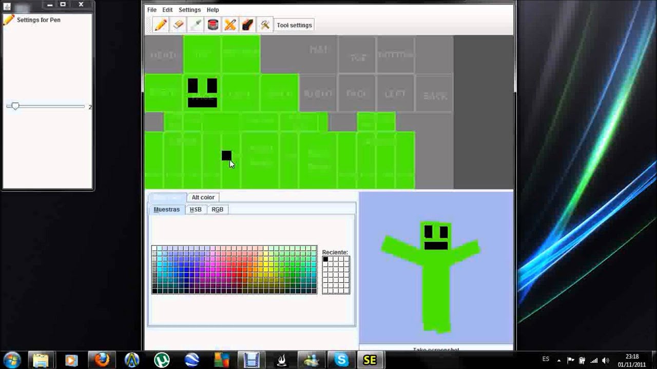 Como cambiar la Skin en Minecraft Gratis - YouTube