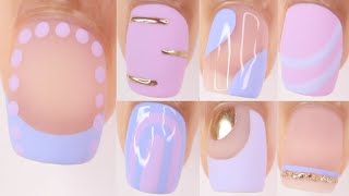 7 TRENDY NAIL ART DESIGNS | new nail art compilation, purple chrome nail art, diy nails at home by Gabby Angelique 2,289 views 1 month ago 5 minutes, 9 seconds