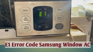 E1 Error Code Samsung Window Ac | Samsung inverter ac all error code list | Samsung error code | Rk