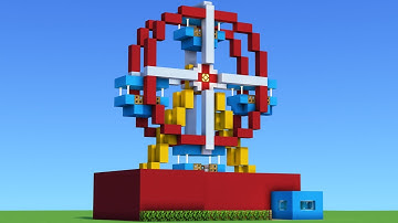 Minecraft-tutorial: Hoe maak je een reuzenrad "Fair Part 10"