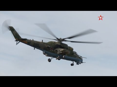 Вертолеты ВС РФ поразили военные объекты в ходе спецоперации на территории Украины