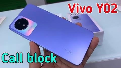 How To Block Contact Vivo Y02, Call Block , Call Block Setting Vivo Y02,