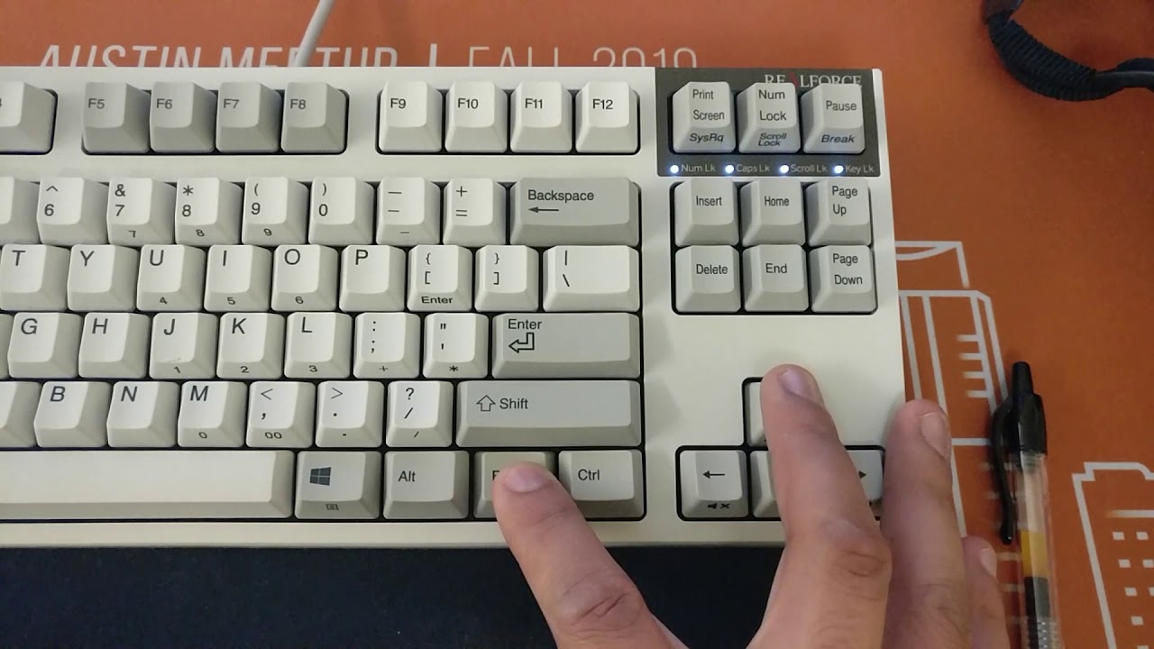 XMIT Reviews: Topre Realforce R2 (PFU Limited Edition) - deskthority
