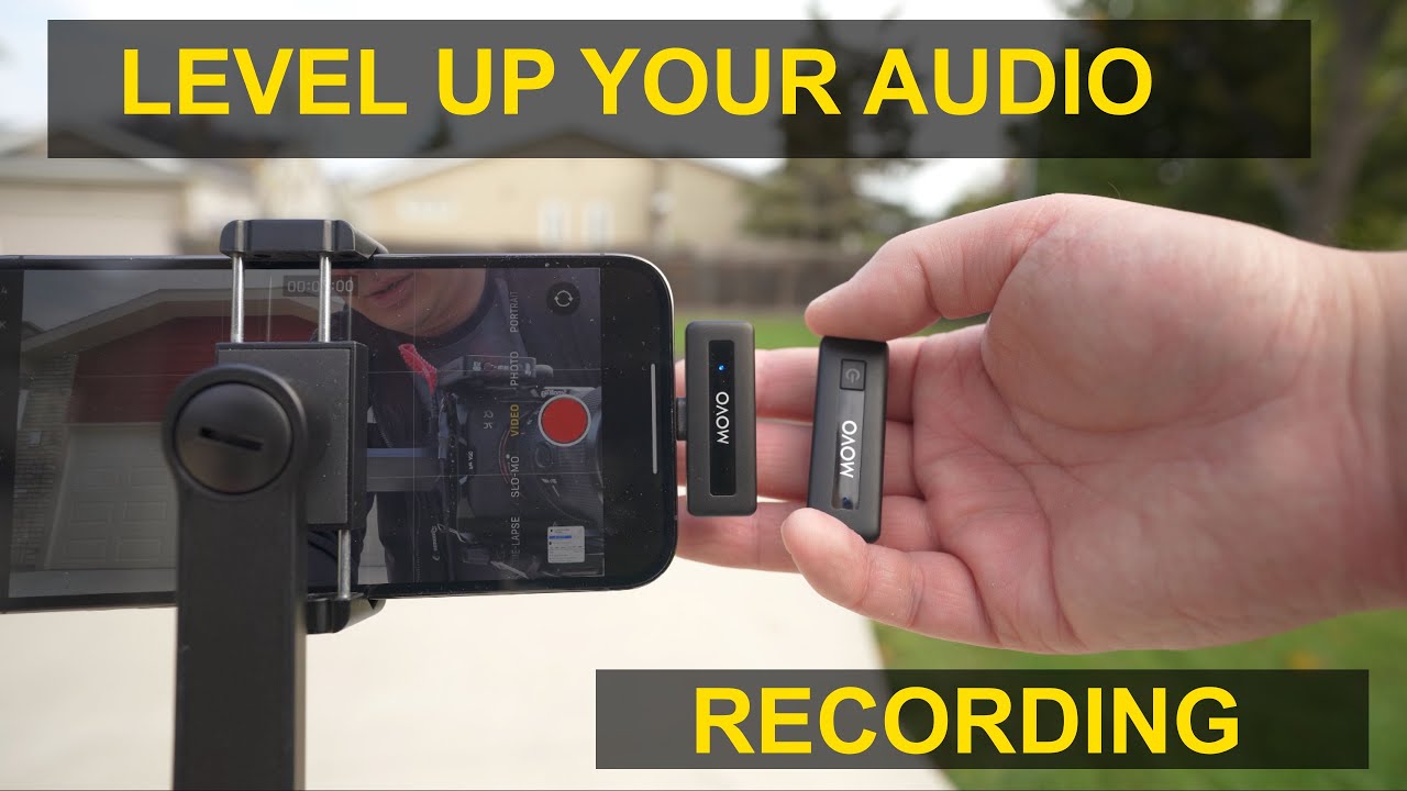 Best Wireless Mic for your iPhone from MOVO YouTube
