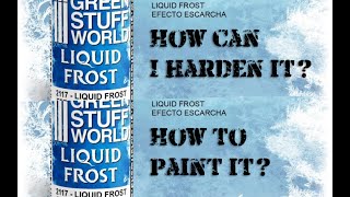 CONGEliamo le creazioni in resina e non solo! Effetto ghiaccio 3D Liquid  Frost di Green Stuff World 